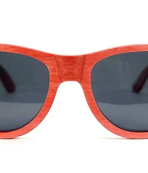 Lunettes éco-conçues San Francisco Red pour un style unique et responsable.