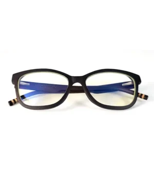 Découvrez nos lunettes papillon de vue en bois d'ébène femme Milos