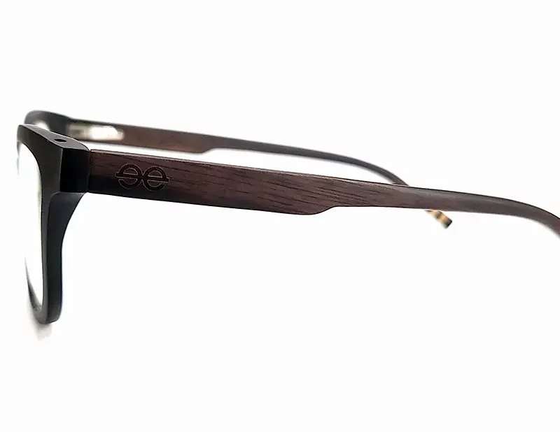 découvrez nos lunettes de vue en bois d'ébène femme Milos