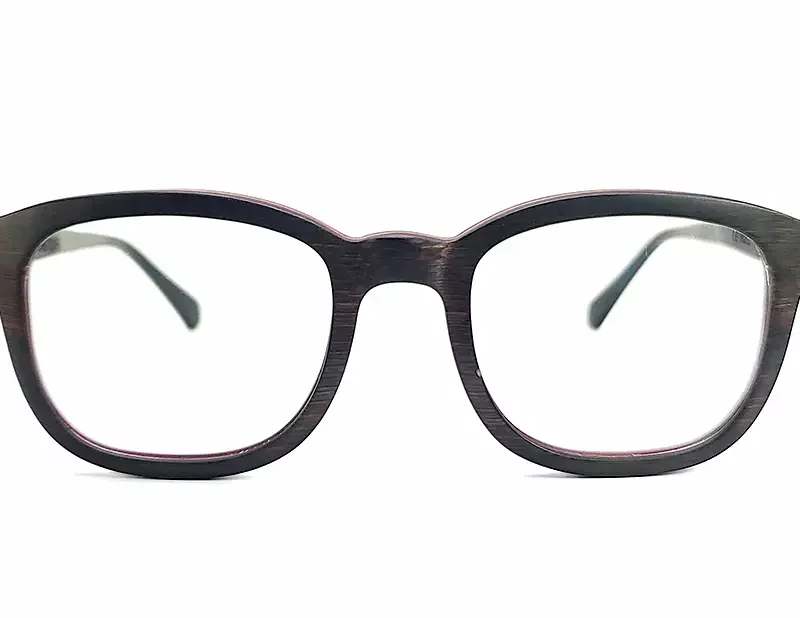 Découvrir les lunettes de correction en bois d'ébène Syros Brown