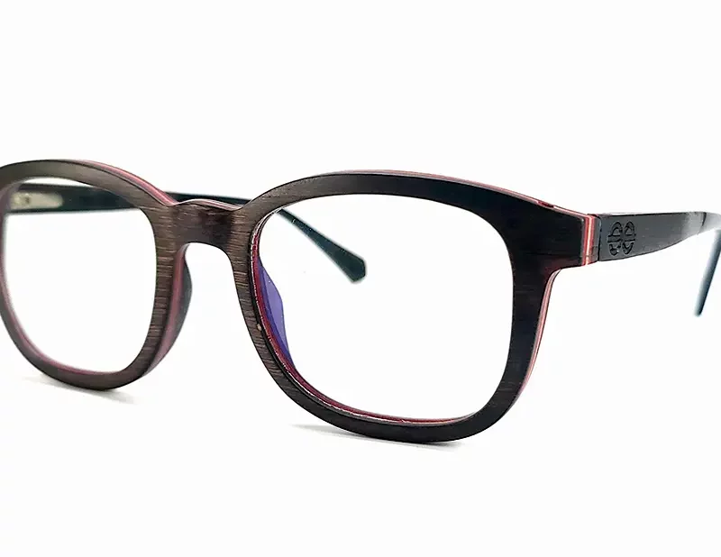 Voir nos nouvelles lunettes de vue en bois ébène Syros Brown