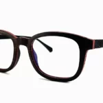 Lunette de vue en bois noir d'ébène Syros black