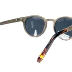 Lunettes de soleil en bois rondes de la collection Paul