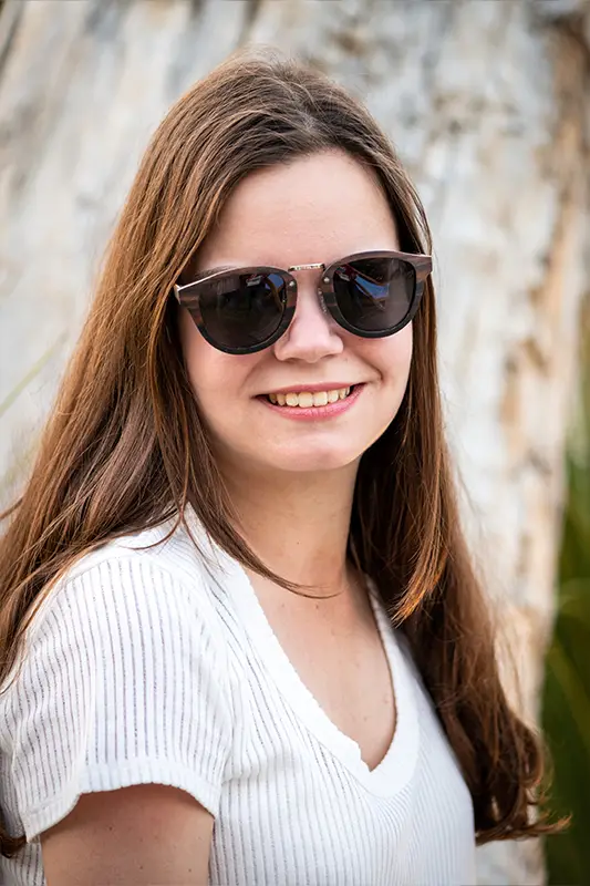 lunettes solaire en bois