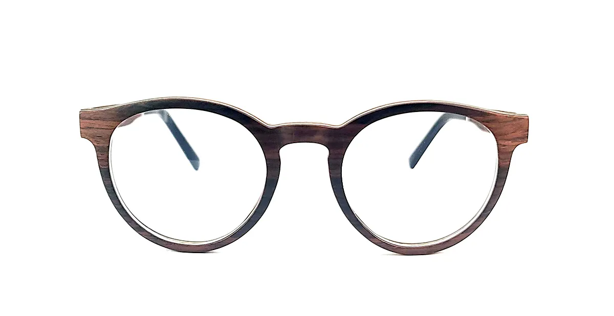 Lunettes de vue bois de noyer Sedna
