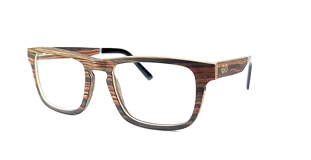 Nos lunettes mixtes Samos sont des modèles classiques et sobres en bois pour un style nature