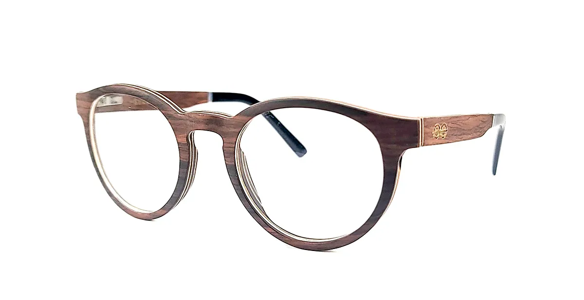 Voir nos lunettes de correction en bois de noyer Sedna