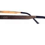 Prise de vue des lunettes de soleil en bois Falcon