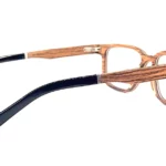 Prise de vue des lunettes de vue bois de palissandre Cordu