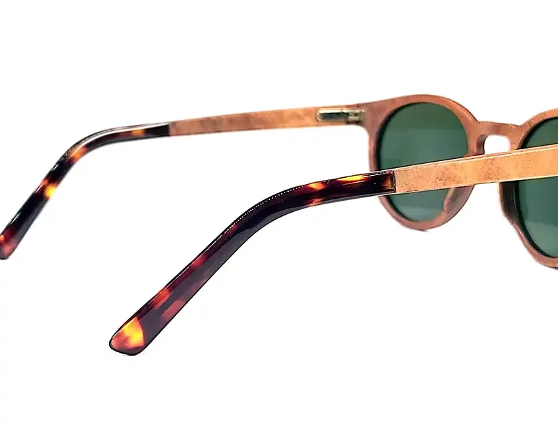 Lunettes de soleil en bois de palissandre Paul green adaptable en version optique