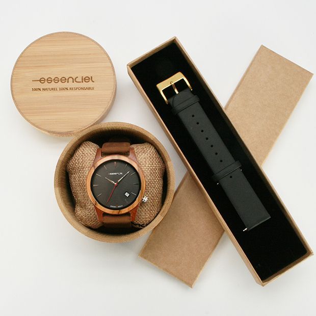 Bracelet interchangeable 14mm femme Noyer Luisa – Image 3