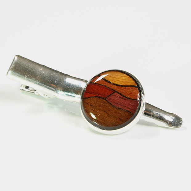 Barrette pince à cheveux enfant Miss multicolore en bois précieux