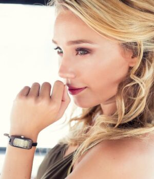 Montre femme en bois d'ébène Carlita