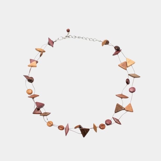 Design élégant du collier multicolore Séphorra, parfait pour toutes occasions