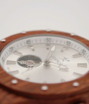 Bracelet en bois de palissandre de la montre automatique Martin