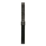 Bracelet femme acier noir Kiara pour montres
