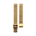 Bracelet Kiara en acier inoxydable maille milanaise or