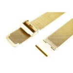 Bracelet femme montre acier inoxydable or 14 mm