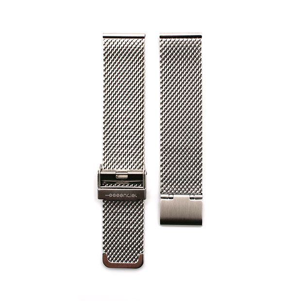 Bracelet homme en acier milanais disponible en plusieurs coloris