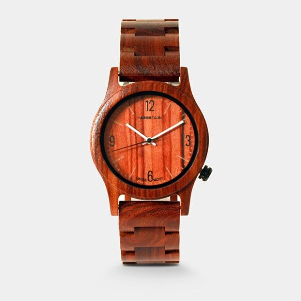 Montre en Bois Mars : Élégance et Simplicité