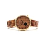 Mouvement miyota 1L45 de la montre en bois Paris