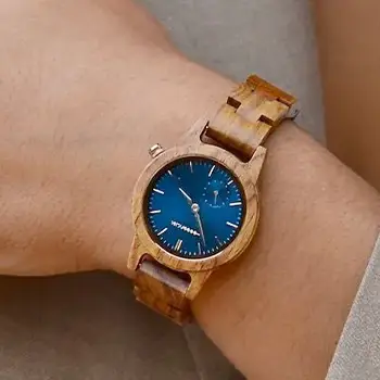 montres en bois femme Vuelvet