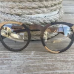 Monture en bois LA BICOLORE 273XP avec finitions en ébène et érable, pour un style naturel.