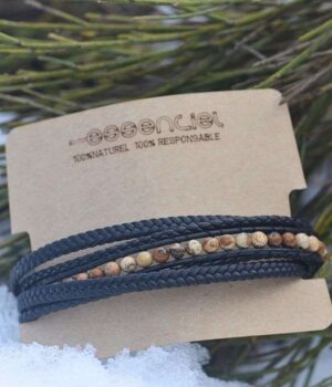 Gros plan sur le fermoir magnétique du bracelet Tero, pratique et sécurisé pour un port facile.