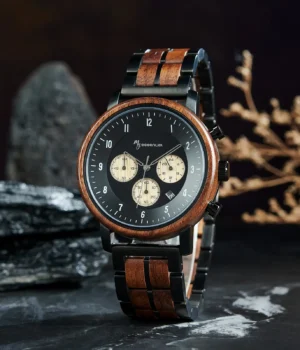 Design robuste et léger de la montre homme Nomadis, idéale pour un usage quotidien ou des aventures urbaines.
