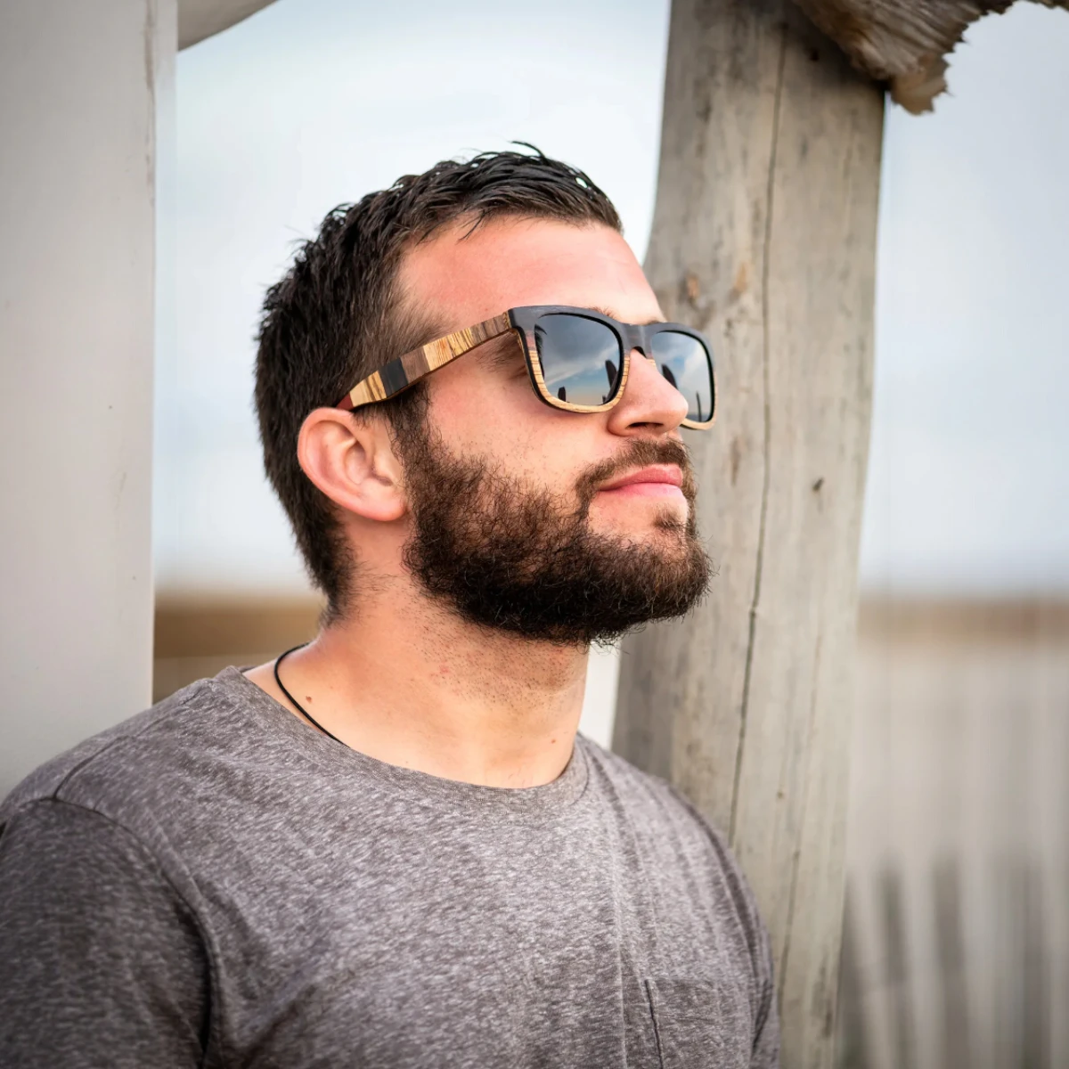 Lunettes de soleil bicolore Vickers-Bi – Image 3