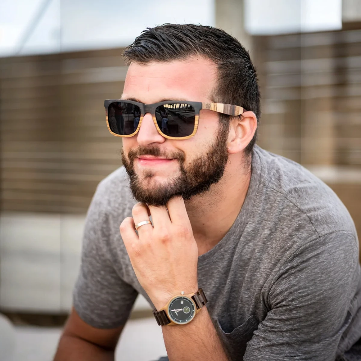 Lunettes de soleil bicolore Vickers-Bi